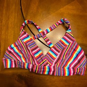 Mossimo multi color bikini top